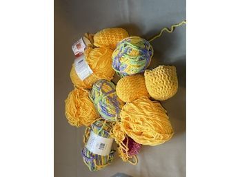 Start Of A Project And Yarn Lot