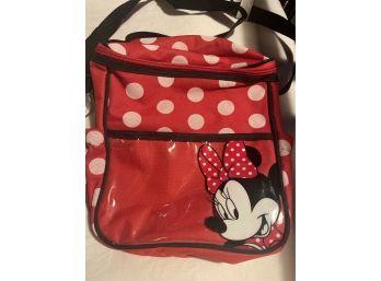 Disney Baby Minnie Mouse Themed Mini Diaper Bag / Day Bag
