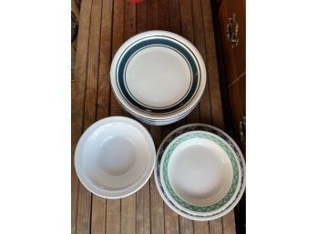 Mixed Plate And Dish Lot
