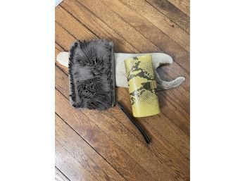 Evening Purse Clutch Lot Of Two