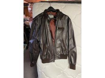 Vintage Member's Only Leather Jacket Size 44 Coat