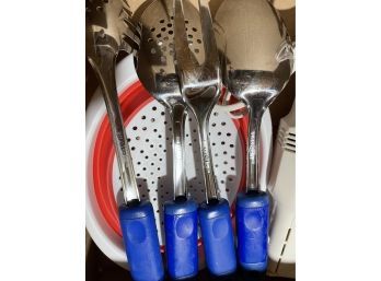 Kitchen Cutlery Strainer Grater And Accessories Lot