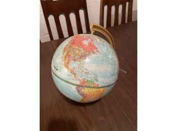 Vintage World Globe Replogie World Scholar Series