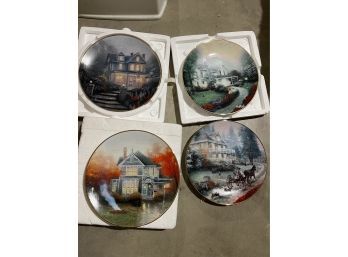 Lot Of Four Knowles Collectors Plates