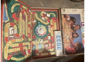 Vintage Life Board Game In Box