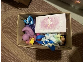 Girl Toy Lot With Jewelry Box