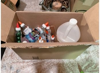 Craft White And Clear Glue Lot