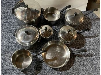 Large Kitchen Pots & Pans Lot