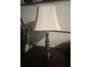 Tall & Heavy Table Lamp With Shade