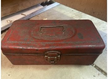 Red Toolbox With Contents