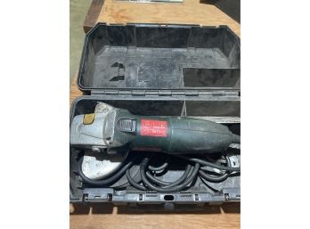Metabo Angle Grinder With Case