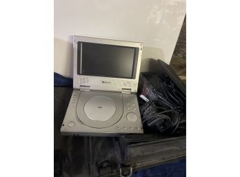 Astar Portable Travel Dvd Player With Remote Cords And Case