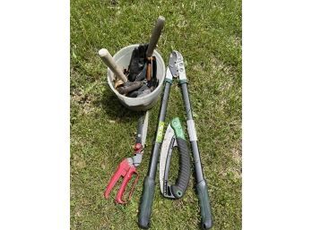 Lot Of Lawn & Garden Tools - Loppers Shears & More!
