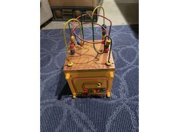 Children's Wooden Sensory Play Toy With Bead Maze