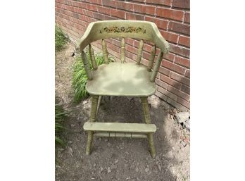 Utterly Adorable Vintage Childs High Chair
