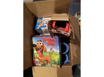Board Game Lot In Large Box
