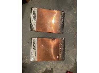 Craft Copper Sheets Two Packages