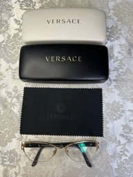 Versace Glasses & 2 Cases
