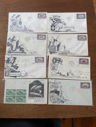Countries, Islands, States Stamp Package