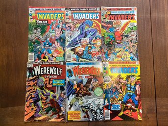 Marvel Comic Lot Invaders, Warewolf