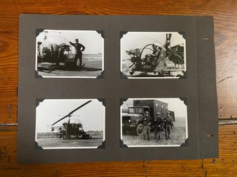 Military Scrap Book, 145 Black And White Tour Photos