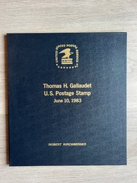 Thomas H. Gallaudet U.S. Postage Stamp Lot