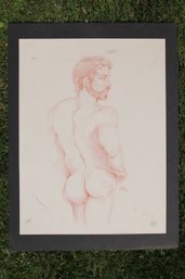 Signed Smith 90, Nude Male Model