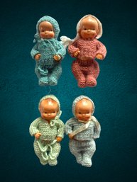 Vintage Babies In Crochet