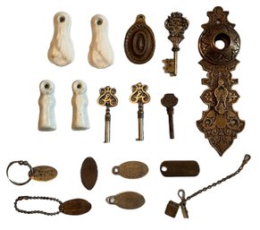 Antique Key And Door Hardware
