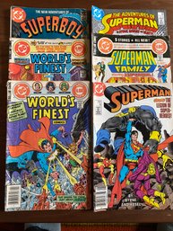 DC Comic Book Lot, Superboy, Superman, Worlds Finest