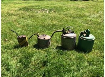 Lot Of Gasoline Cans