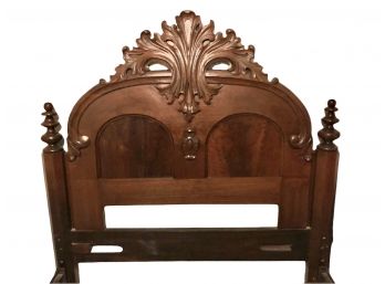 Antique Carved Headboard