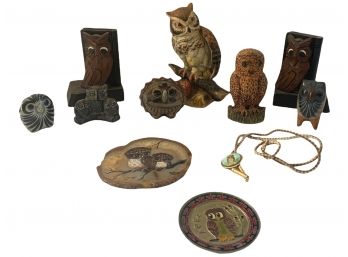 Lot Of Collectable Owls
