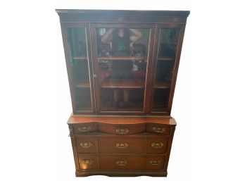 Dining Hutch (matching Buffet Also Available In This Auction)