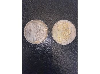 1897 & 1921 US Silver Dollars