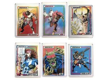 Marvel UK Gene Cards, 12 Cards Set, 1993