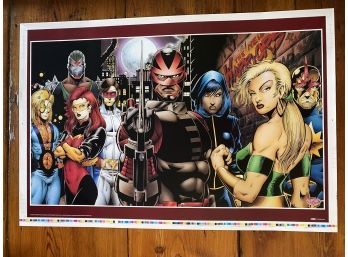 The New Warriors, 1993 Marvel Poster #150