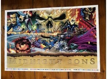 Midnight Sons, 1993 Marvel Poster #154