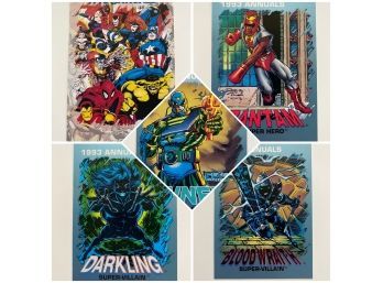 Marvel Annuals 27 Card Set And Checklist, 1993