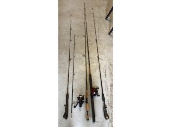 Lot Of Rods & Reels (see All Photos)