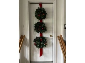 Christmas Arrangements & 3 Part Wreath