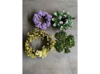 Four Piece Occasion Wreaths