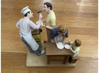 Norman Rockwell, Good Food, Good Friends Figurine