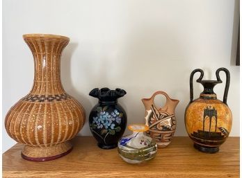 Collection Of Five Vases