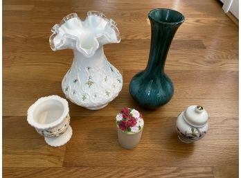 Decorative Vase And Urn Lot