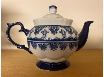 Blue And White Teapot
