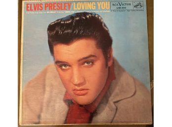 5 Pc Elvis Presley Record Album Lot