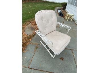 Worth Of Woodard Iron Bounce Chair W Cushion