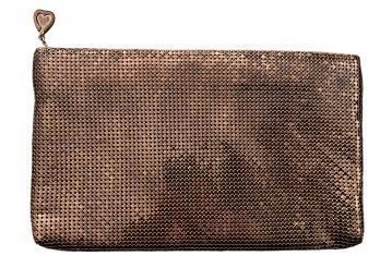 Bronze Colored Clutch By Whiting And Davis