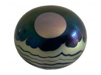Signed Correia, Paper Weight, Moon, Ripples